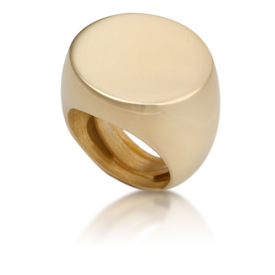 Anillo de plata dorada - imagen 1