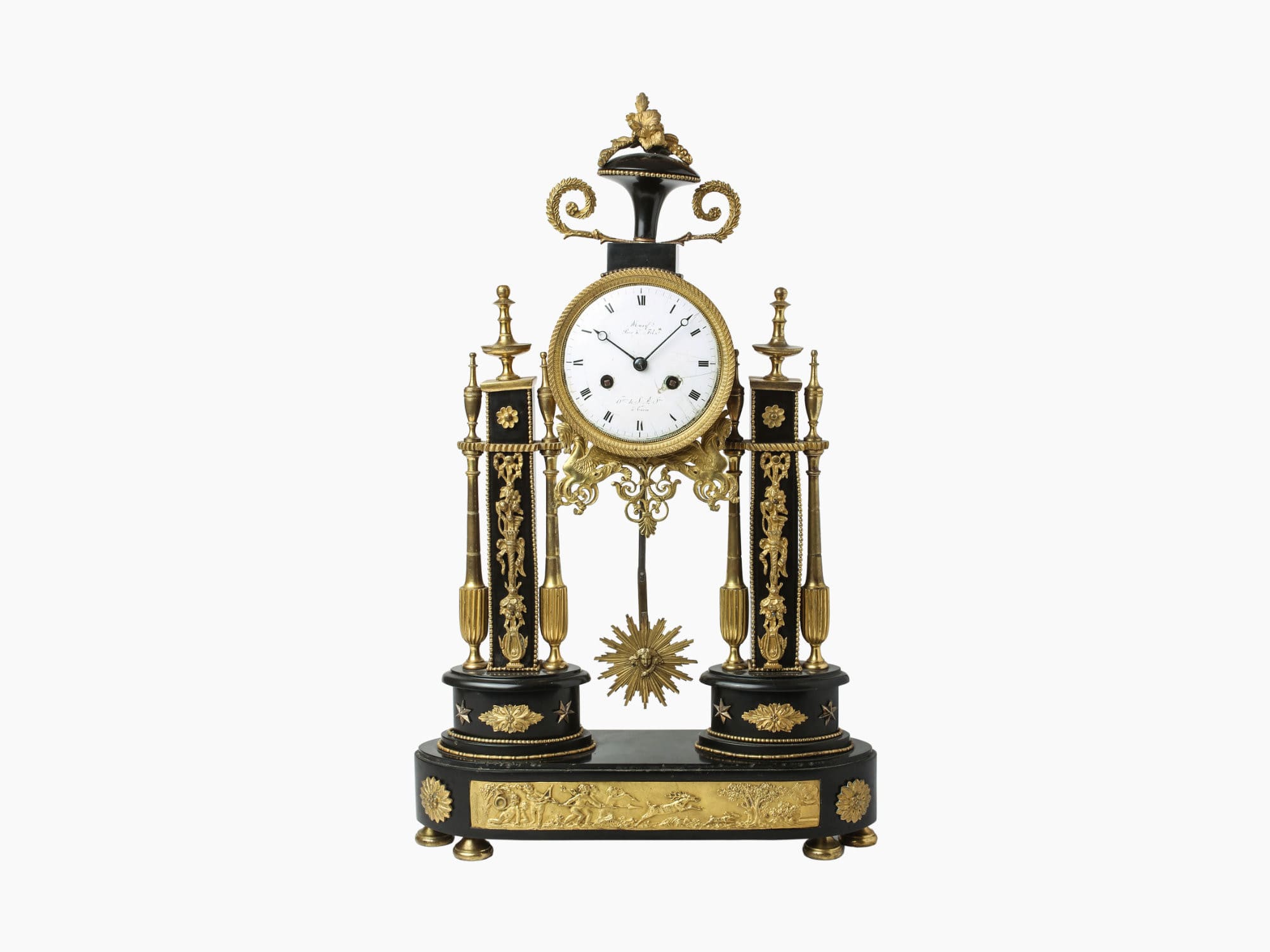 Reloj pórtico, de época Luis XVI